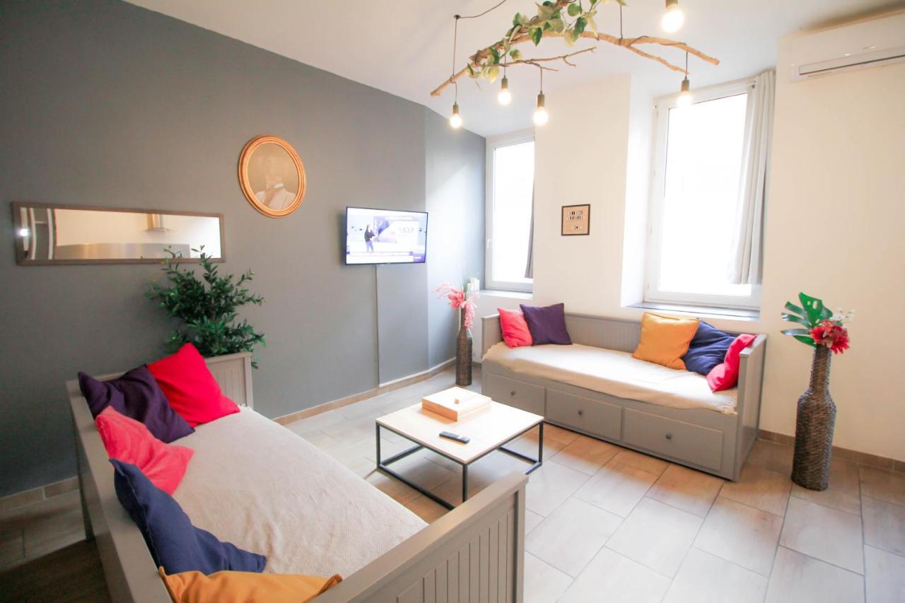 Calme En Centre Ville Appartement , Spacieux Et Renove A 50M De La Place Carnot Carcassone Kültér fotó