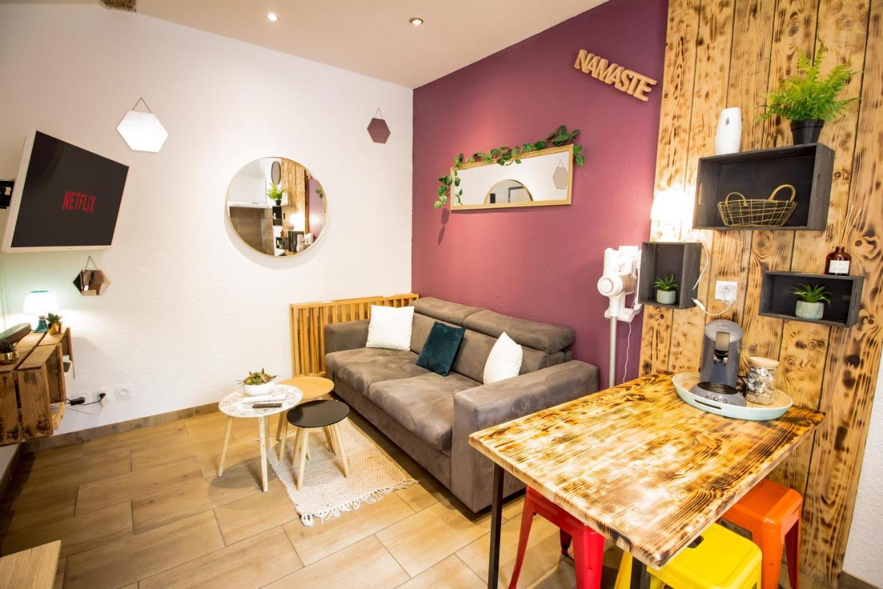 Calme En Centre Ville Appartement , Spacieux Et Renove A 50M De La Place Carnot Carcassone Kültér fotó