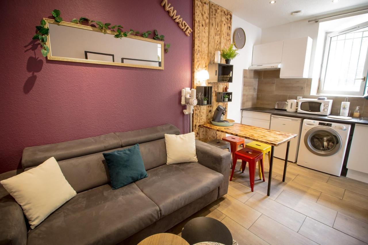 Calme En Centre Ville Appartement , Spacieux Et Renove A 50M De La Place Carnot Carcassone Kültér fotó